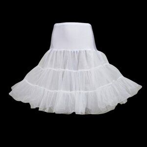 Grace Karin 50’s Inspired White Petticoat